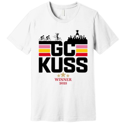 Team Jumbo Visma The Hype Is Real Gc Kuss Vuelta Winner Premium T-Shirt