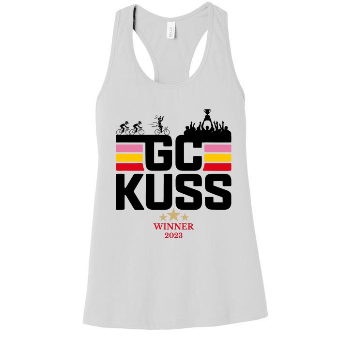 Team Jumbo Visma The Hype Is Real Gc Kuss Vuelta Winner Women's Racerback Tank