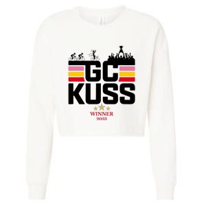 Team Jumbo Visma The Hype Is Real Gc Kuss Vuelta Winner Cropped Pullover Crew