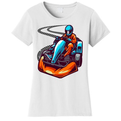 Go Karting Go Kart Racing Driver Women's T-Shirt