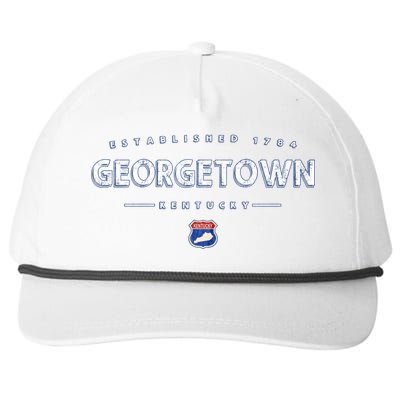 Georgetown Kentucky Georgetown Ky Funny Gift Snapback Five-Panel Rope Hat