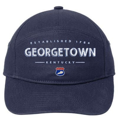 Georgetown Kentucky Georgetown Ky Funny Gift 7-Panel Snapback Hat