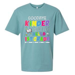 Goodbye Kindergarten Graduation Hello First Grade Sueded Cloud Jersey T-Shirt