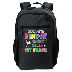 Goodbye Kindergarten Graduation Hello First Grade Daily Commute Backpack