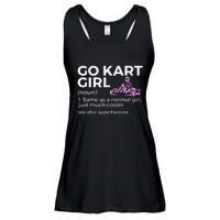 Go Kart Girl Definition Superheroine Ladies Essential Flowy Tank