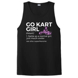 Go Kart Girl Definition Superheroine PosiCharge Competitor Tank