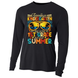 Goodbye Kindergarten Graduation To 1stGrade Fun First Summer Cooling Performance Long Sleeve Crew