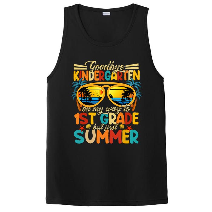 Goodbye Kindergarten Graduation To 1stGrade Fun First Summer PosiCharge Competitor Tank