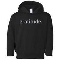 Goodness Kindness Gratitude Good Life Uplifting Toddler Hoodie