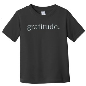 Goodness Kindness Gratitude Good Life Uplifting Toddler T-Shirt