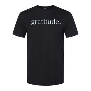 Goodness Kindness Gratitude Good Life Uplifting Softstyle CVC T-Shirt