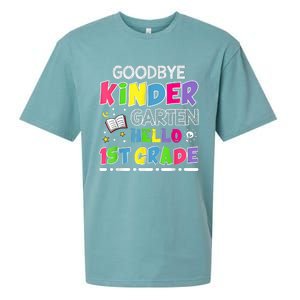 Goodbye Kindergarten Graduation Hello First Grade Sueded Cloud Jersey T-Shirt