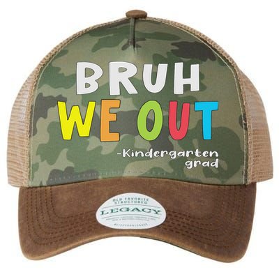 Goodbye Kindergarten Hello 1st Grade Kindergarten Graduation Legacy Tie Dye Trucker Hat