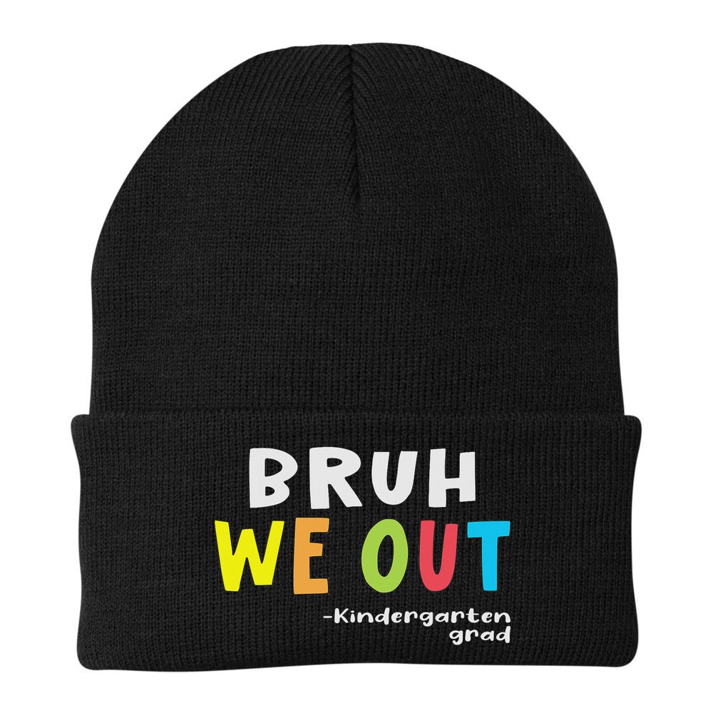 Goodbye Kindergarten Hello 1st Grade Kindergarten Graduation Beanie