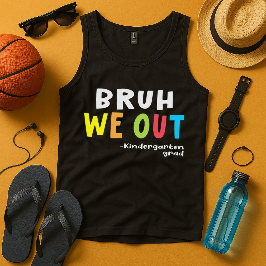 Goodbye Kindergarten Hello 1st Grade Kindergarten Graduation Tank Top