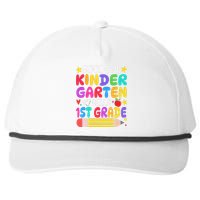 Goodbye Kindergarten Hello First Grade Graduation First Day Snapback Five-Panel Rope Hat