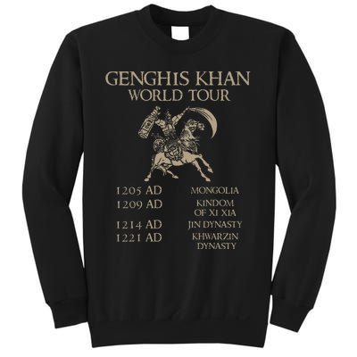 Genghis Khan Historic Mongol Asian History Sweatshirt