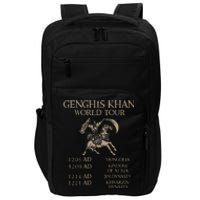 Genghis Khan Historic Mongol Asian History Impact Tech Backpack