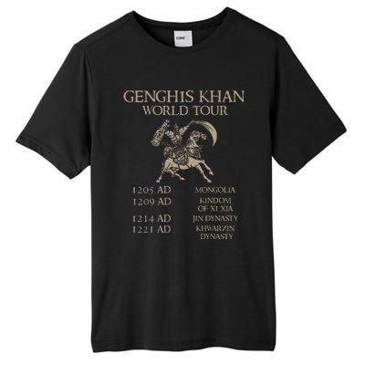 Genghis Khan Historic Mongol Asian History Tall Fusion ChromaSoft Performance T-Shirt