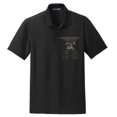 Genghis Khan Historic Mongol Asian History Dry Zone Grid Polo