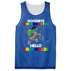 Goodbye Kindergarten Hello First Grade 1St Grade Meaningful Gift Mesh Reversible Basketball Jersey Tank