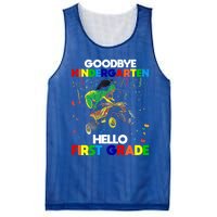 Goodbye Kindergarten Hello First Grade 1St Grade Meaningful Gift Mesh Reversible Basketball Jersey Tank