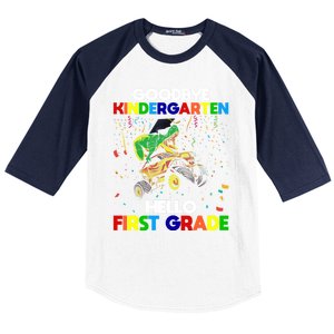 Goodbye Kindergarten Hello First Grade 1St Grade Meaningful Gift Baseball Sleeve Shirt