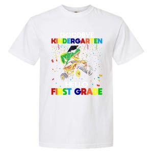 Goodbye Kindergarten Hello First Grade 1St Grade Meaningful Gift Garment-Dyed Heavyweight T-Shirt