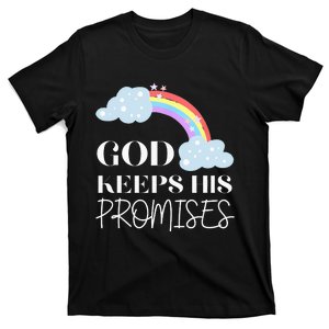 God Keeps His Promises Rainbow Religious Jesus Love T-Shirt