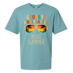 Goodbye Kindergarten Hello Summer Last Day Graduation Sueded Cloud Jersey T-Shirt