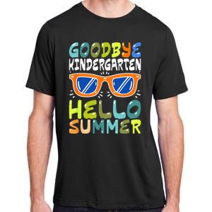 Goodbye Kindergarten Hello Summer Kinder Graduate Adult ChromaSoft Performance T-Shirt