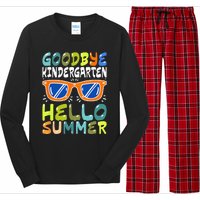 Goodbye Kindergarten Hello Summer Kinder Graduate Long Sleeve Pajama Set