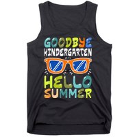 Goodbye Kindergarten Hello Summer Kinder Graduate Tank Top