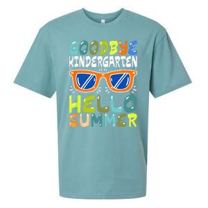 Goodbye Kindergarten Hello Summer Kinder Graduate Sueded Cloud Jersey T-Shirt