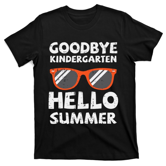 Goodbye Kindergarten Hello Summer Last Day Graduation T-Shirt