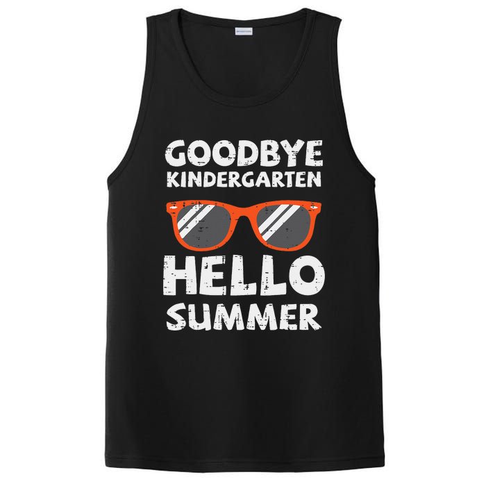 Goodbye Kindergarten Hello Summer Last Day Graduation PosiCharge Competitor Tank