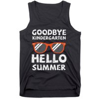 Goodbye Kindergarten Hello Summer Last Day Graduation Tank Top