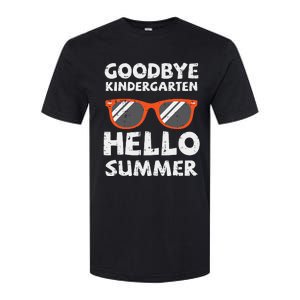 Goodbye Kindergarten Hello Summer Last Day Graduation Softstyle CVC T-Shirt