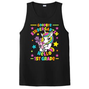 Goodbye Kindergarten Hello 1st Grade I Unicorn PosiCharge Competitor Tank