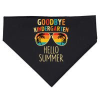 Goodbye Kindergarten Hello Summer Last Day Graduation USA-Made Doggie Bandana