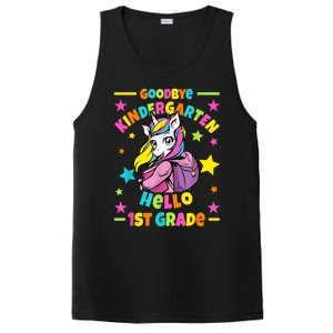 Goodbye Kindergarten Hello 1st Grade I Unicorn PosiCharge Competitor Tank