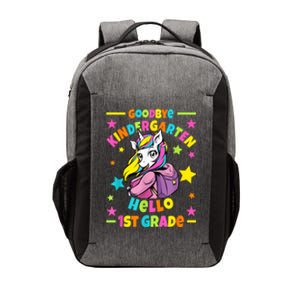 Goodbye Kindergarten Hello 1st Grade I Unicorn Vector Backpack