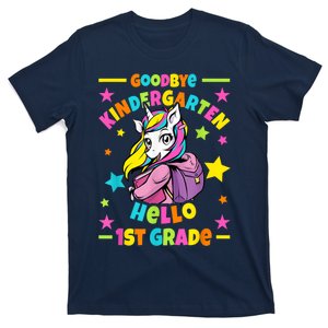 Goodbye Kindergarten Hello 1st Grade I Unicorn T-Shirt