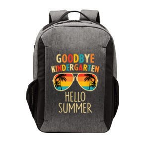 Goodbye Kindergarten Hello Summer Last Day Graduation Vector Backpack