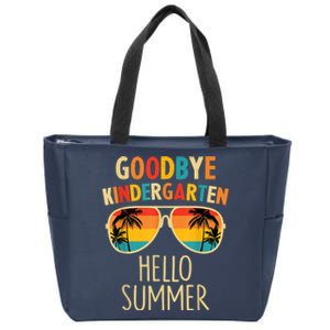 Goodbye Kindergarten Hello Summer Last Day Graduation Zip Tote Bag