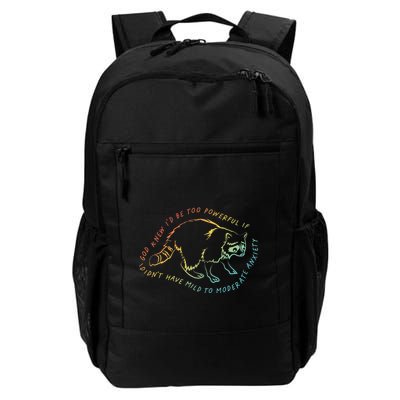 God Knew ID Be Too Powerful If I DidnT Have Mild Daily Commute Backpack