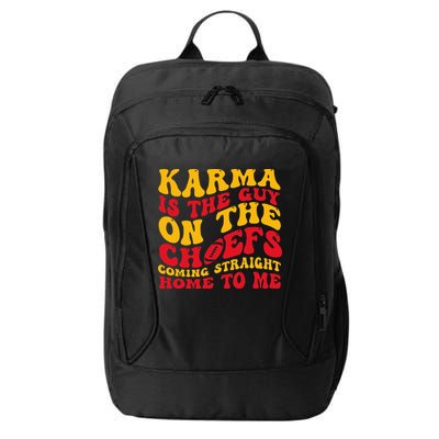  Groovy Karma Is the Guy on the Chief  City Backpack