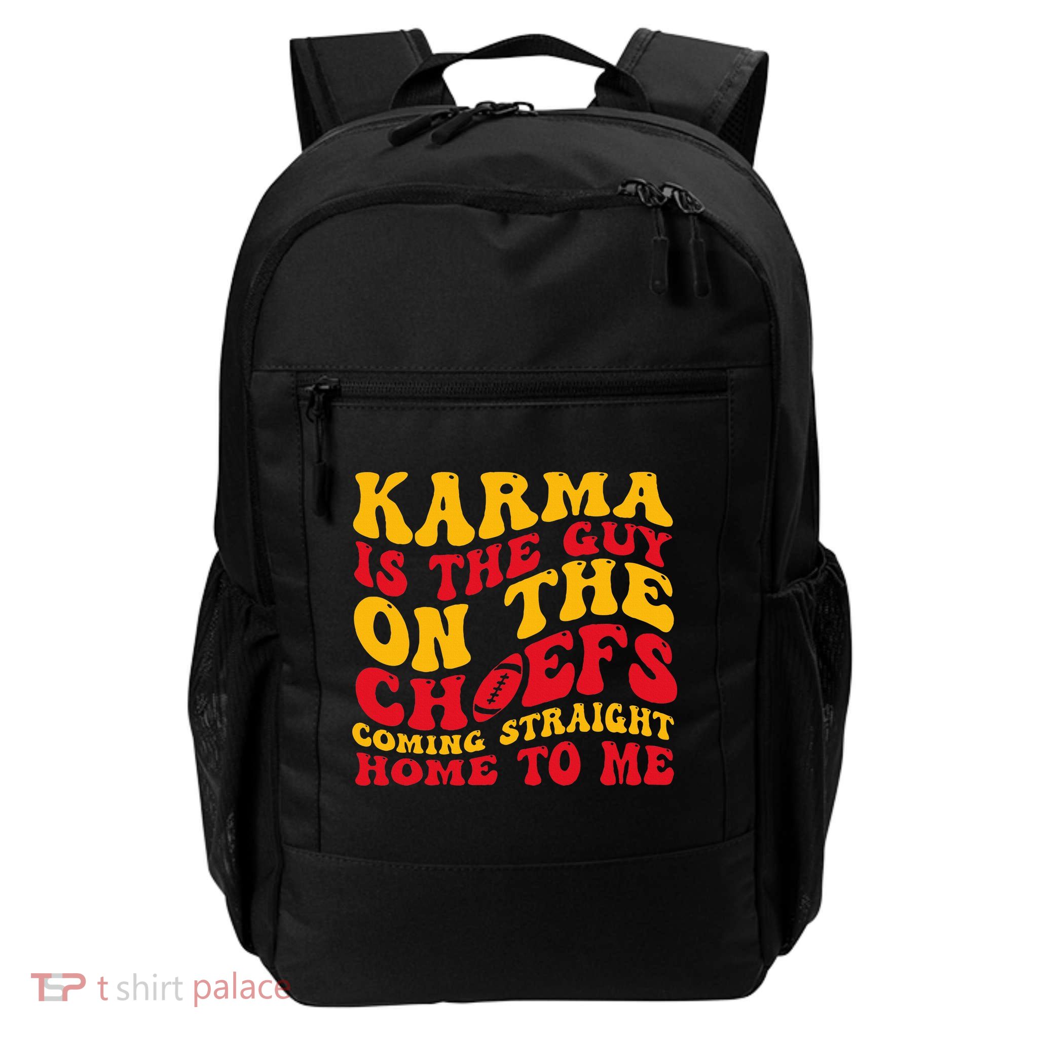  Groovy Karma Is the Guy on the Chief  Backpack
