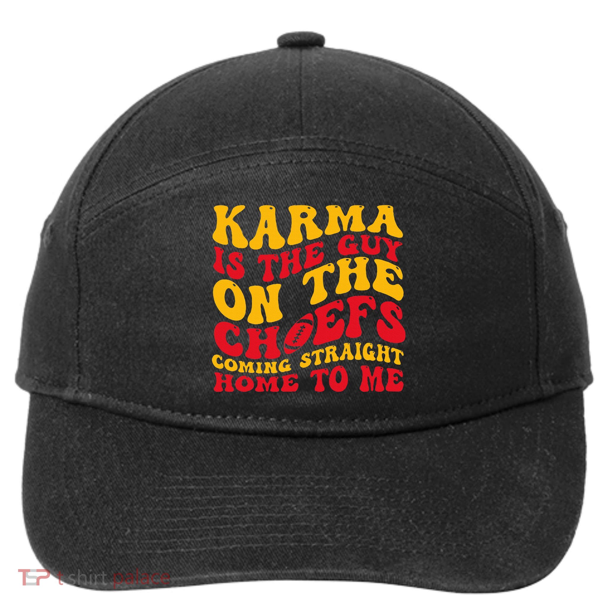  Groovy Karma Is the Guy on the Chief  7-Panel Snapback Hat