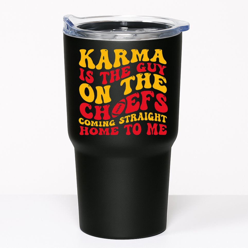  Groovy Karma Is the Guy on the Chief  Tumbler
